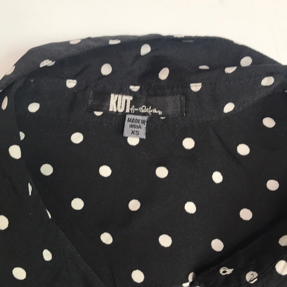 Kut from the Kloth Polka Dot Blouse - Picture 8 of 8